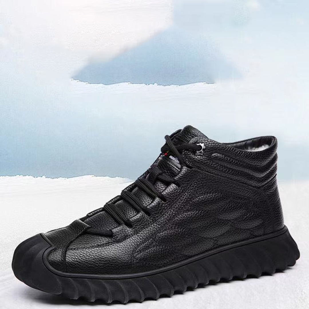 Mateo - Zapatillas de hombre impermeables con forro interior
