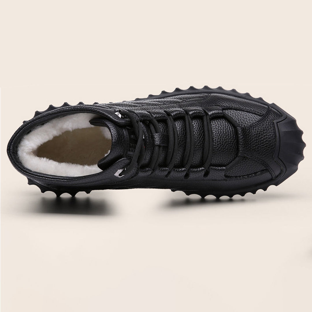 Mateo - Zapatillas de hombre impermeables con forro interior