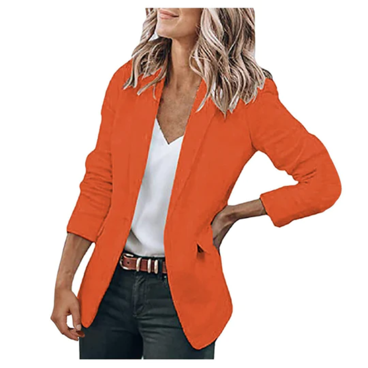 Isabella - Blazer de mujer entallado con solapa