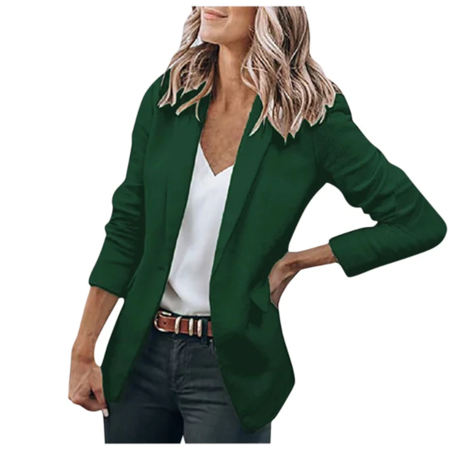 Isabella - Blazer de mujer entallado con solapa
