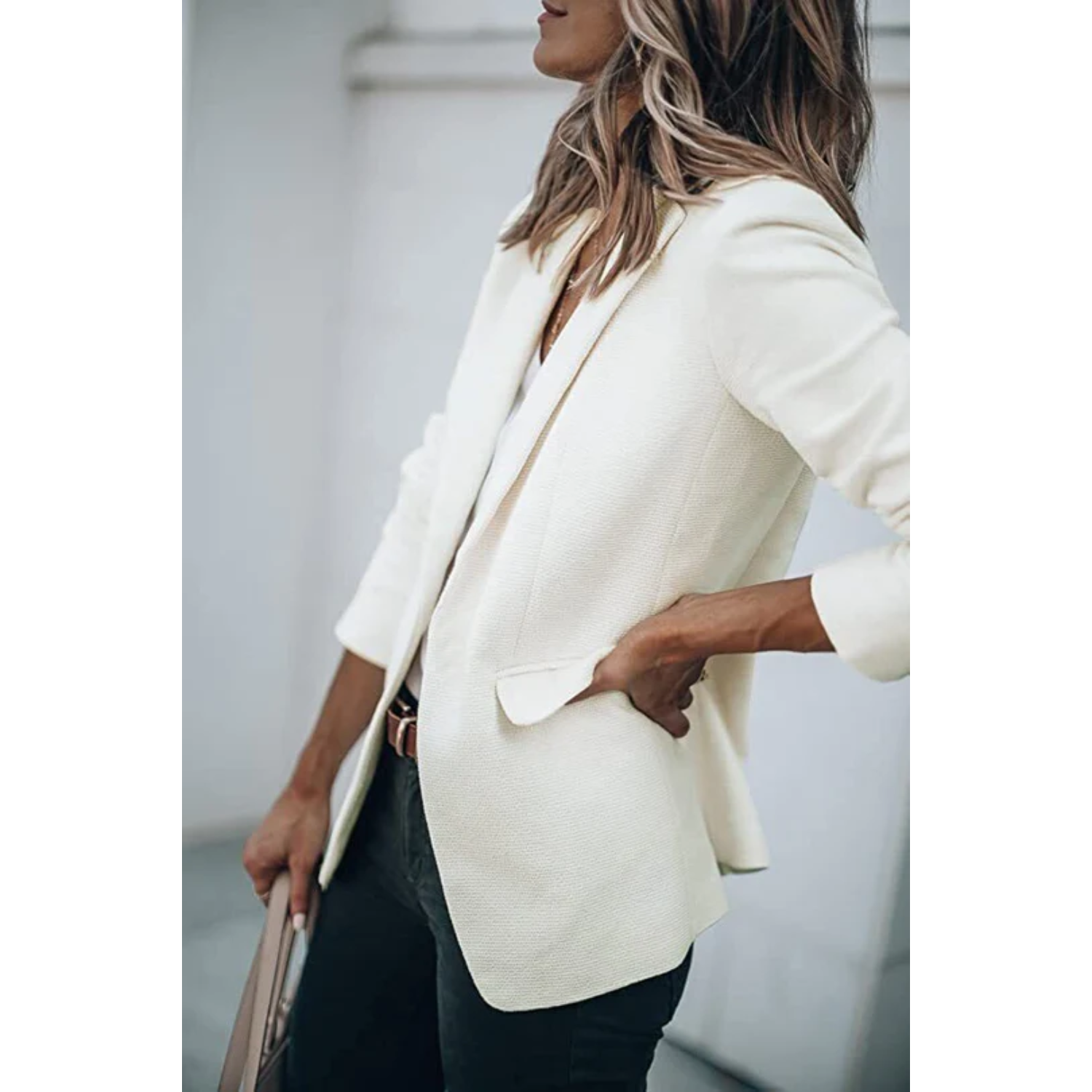 Isabella - Blazer de mujer entallado con solapa
