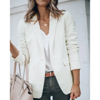 Isabella - Blazer de mujer entallado con solapa