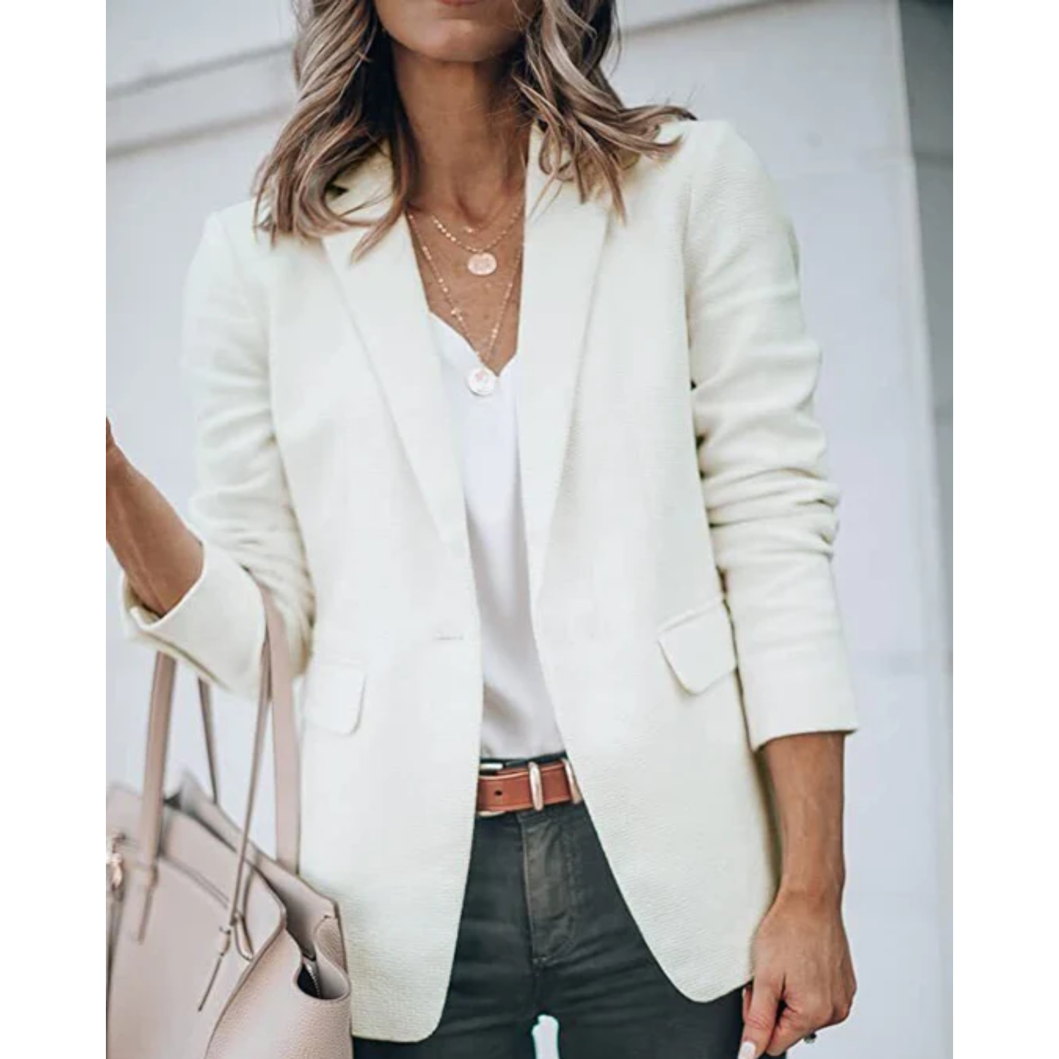 Isabella - Blazer de mujer entallado con solapa