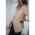 Isabella - Blazer de mujer entallado con solapa