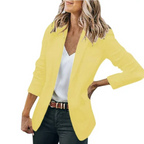 Isabella - Blazer de mujer entallado con solapa
