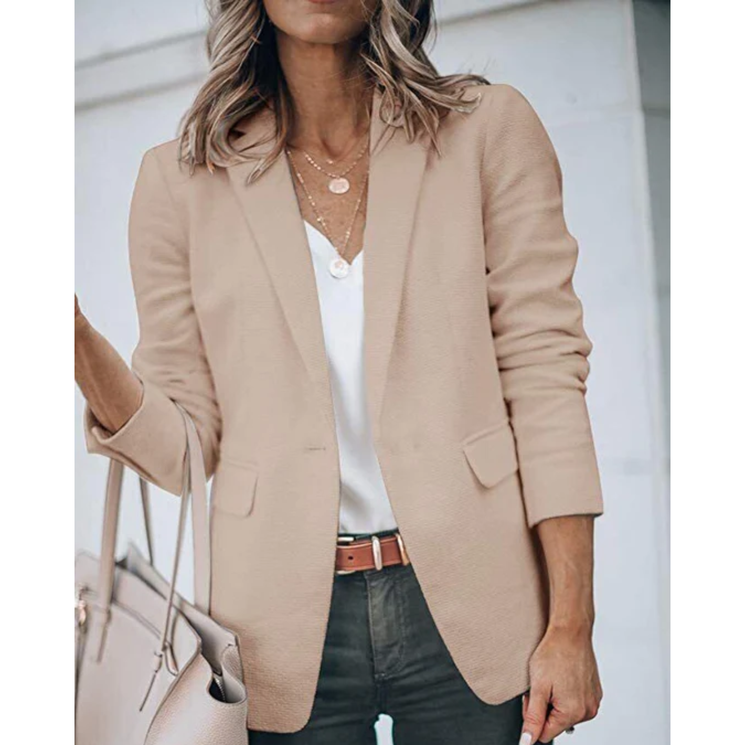 Isabella - Blazer de mujer entallado con solapa