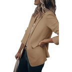 Isabella - Blazer de mujer entallado con solapa