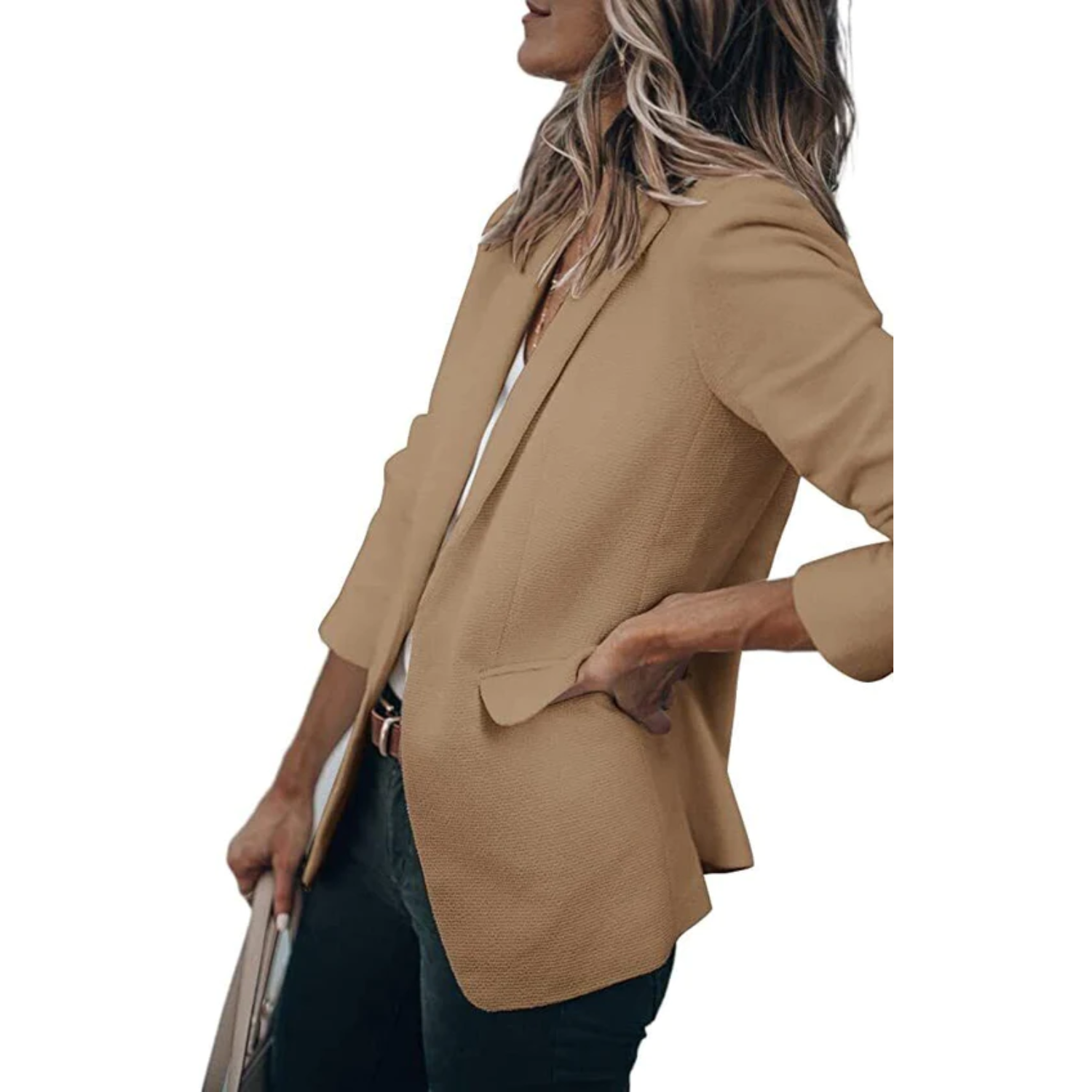 Isabella - Blazer de mujer entallado con solapa