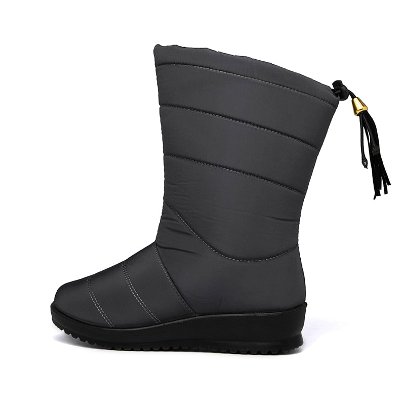 Camila – Botas de invierno acolchadas con forro cálido para mujer