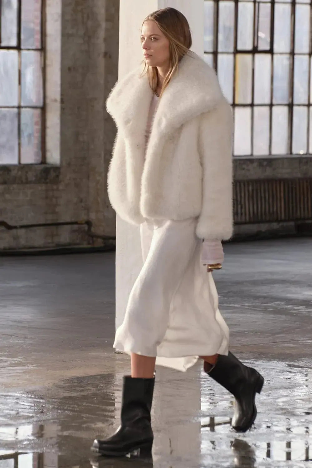 Sofía - chaqueta de pelo sintético mujer