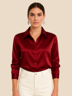 Camila - Blusa de mujer manga larga