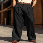 Leon - Pantalones anchos plisados