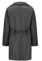Rodrigo | Trench coat de moda doble abotonado para hombre