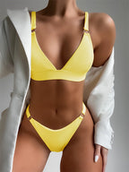 Mila - Conjunto de bikini rosa intenso