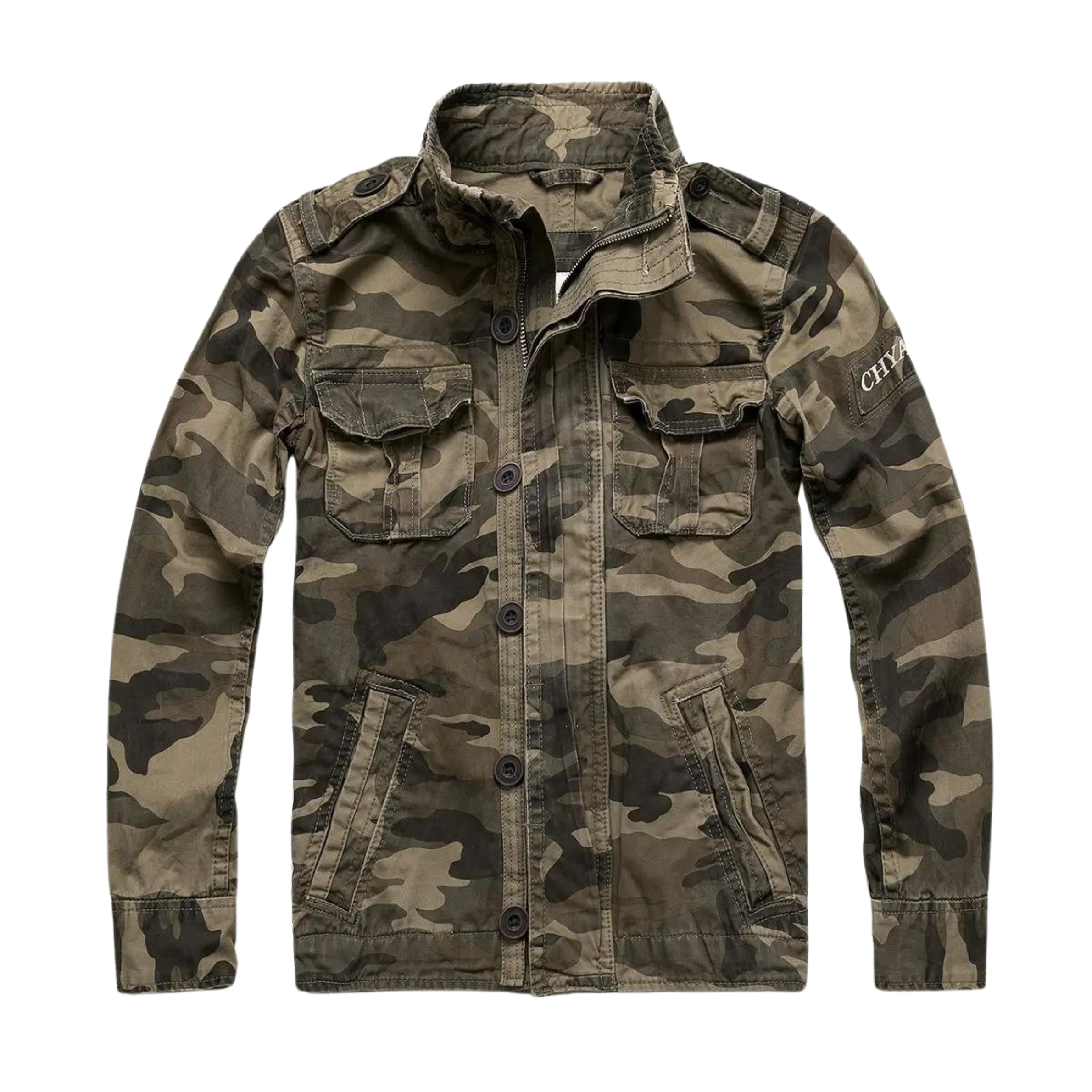 Adrián - Chaqueta casual hombre con bolsillos múltiples