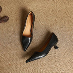 Camila - Zapatos de tacón bajo de mujer