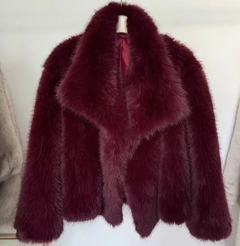 Sofía - chaqueta de pelo sintético mujer