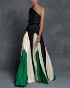 Elena | Glamourosos vestidos maxi de un hombro