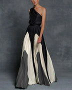 Elena | Glamourosos vestidos maxi de un hombro