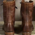 Camila – Botas de cuero para mujer con forro cálido