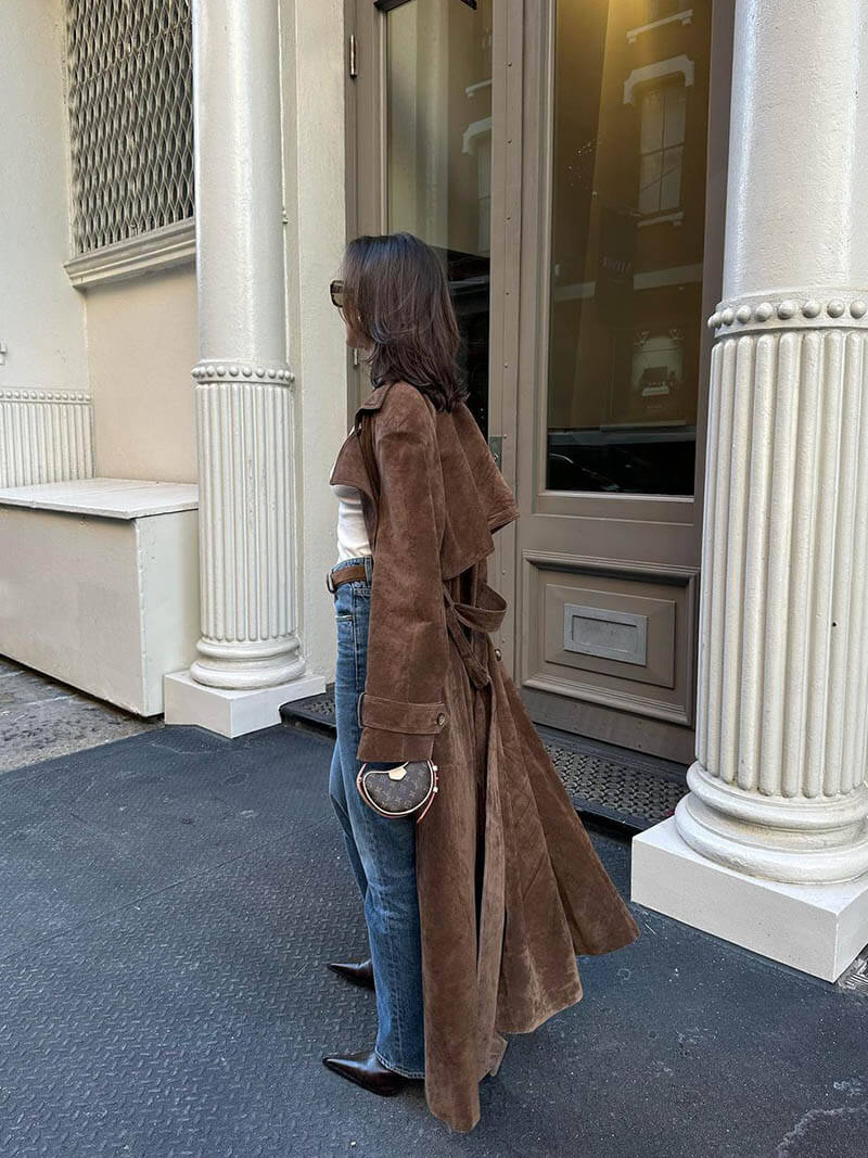 Celiya | Elegante gabardina clásica para mujer