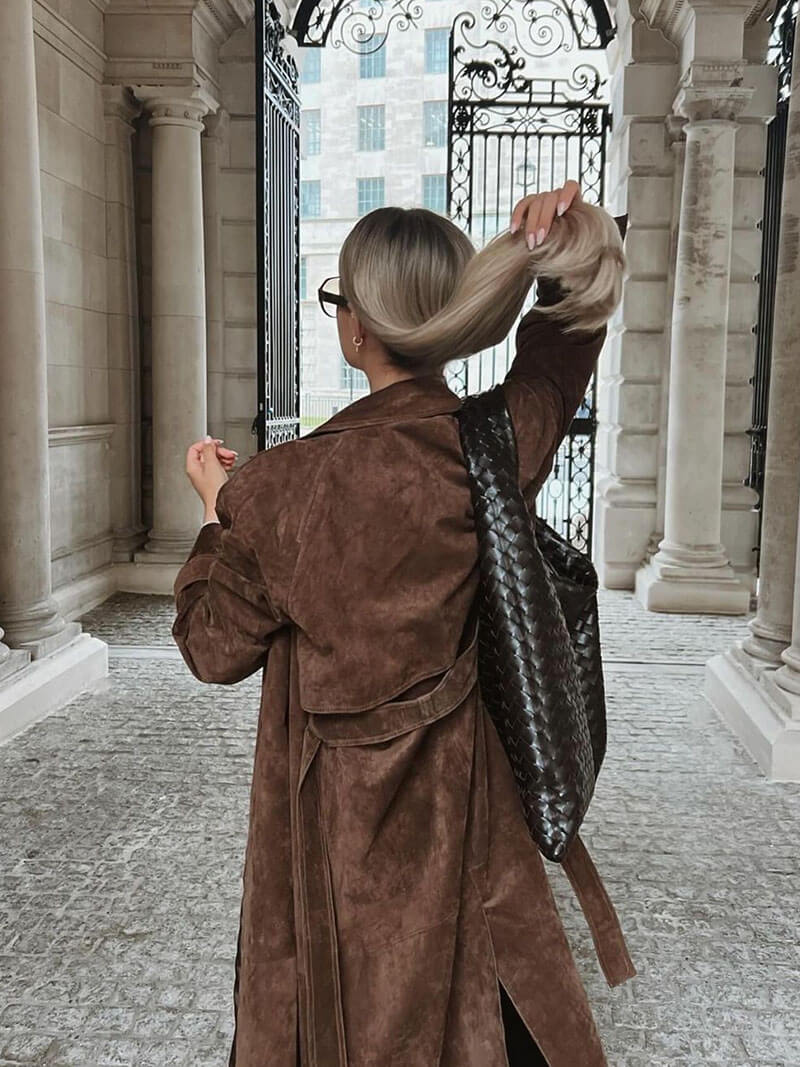 Celiya | Elegante gabardina clásica para mujer