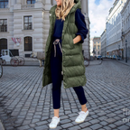 Riley | Lange Steppweste