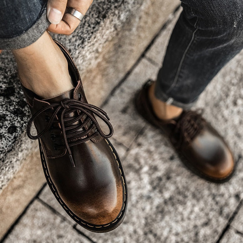 Diego - Zapatos oxford de piel hombre