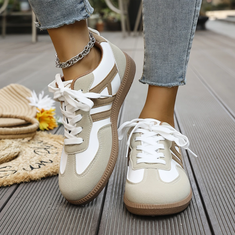 Daniela - Zapatillas casuales de mujer con cordones