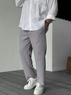 Tomasz – Pantalón plisado para hombre
