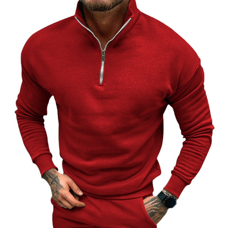Adrián - Sudadera de hombre con cremallera