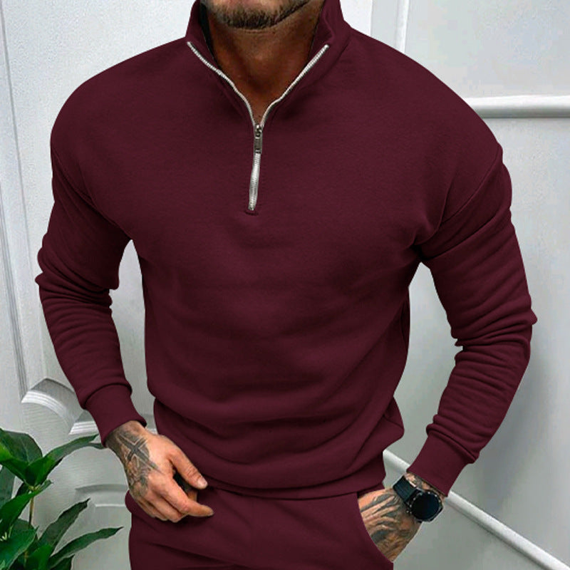 Adrián - Sudadera de hombre con cremallera