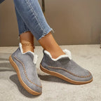Laura - Zapatos casual mujer forrados con borreguito invierno
