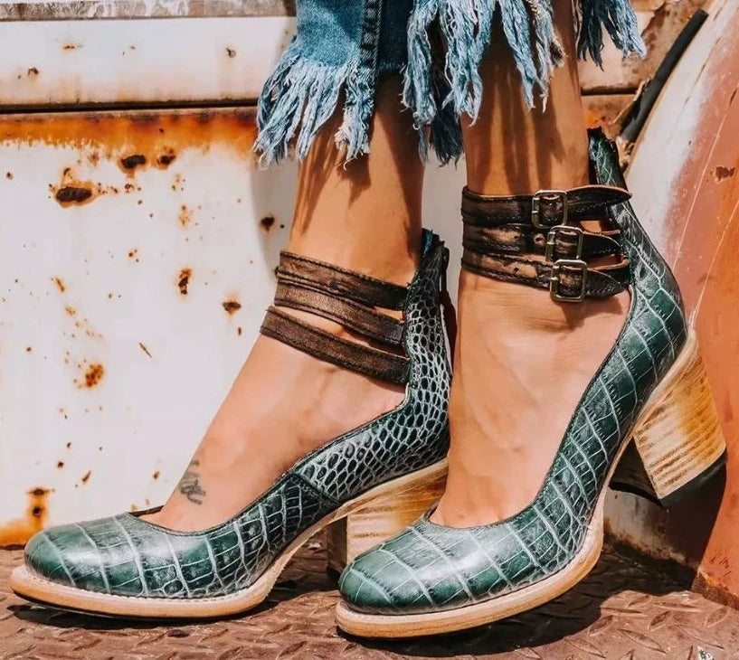 Juleta - Zapatos de tacón vintage