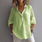 Mariana - Blusa holgada de lino