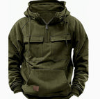 Diego - Sudadera con capucha y bolsillos frontales para hombre