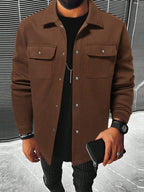 Fernando - Camisa de lana con botones