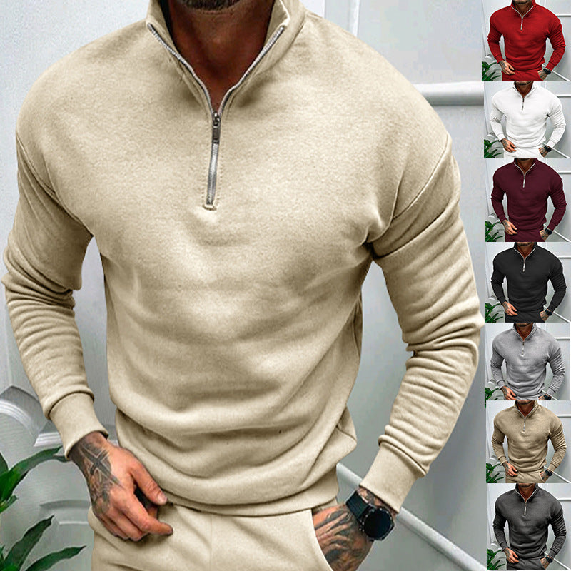 Adrián - Sudadera de hombre con cremallera