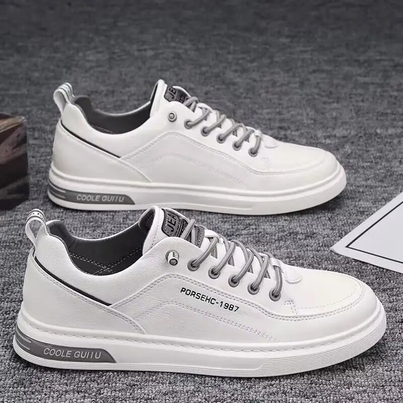 Samuel - Zapatillas de hombre con cordones y suela ergonómica