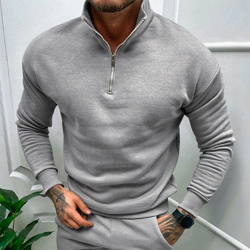 Adrián - Sudadera de hombre con cremallera