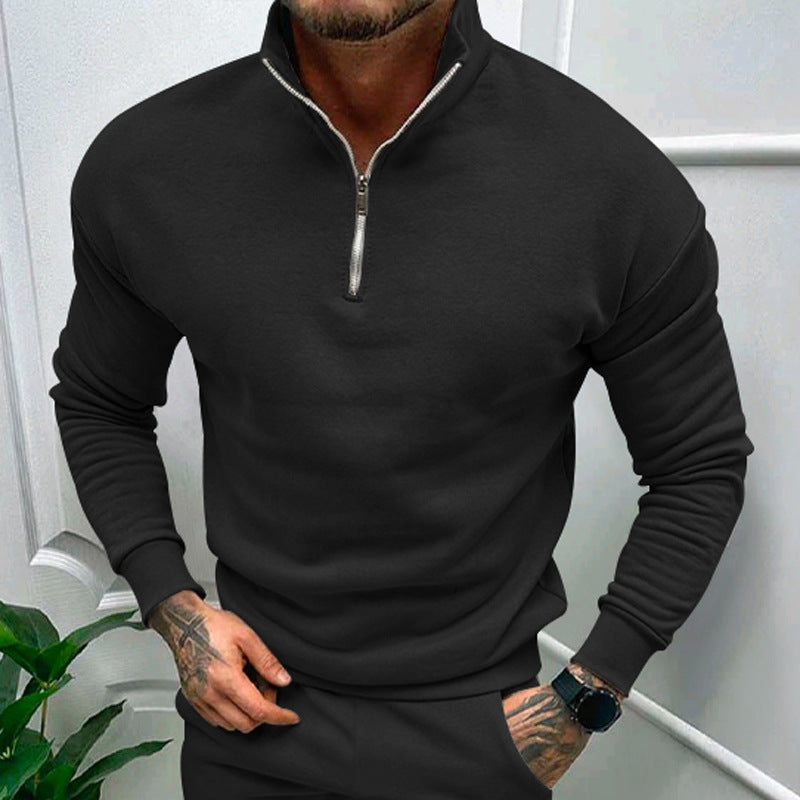 Adrián - Sudadera de hombre con cremallera