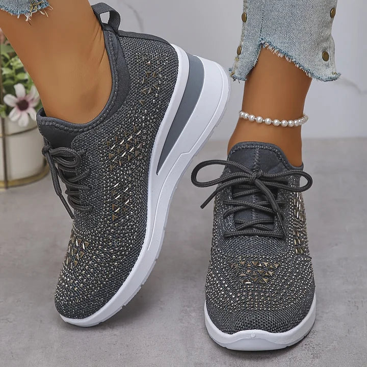 Clara - Zapatillas deportivas de mujer transpirables con plataforma