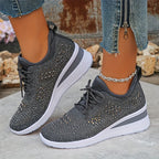Clara - Zapatillas deportivas de mujer transpirables con plataforma