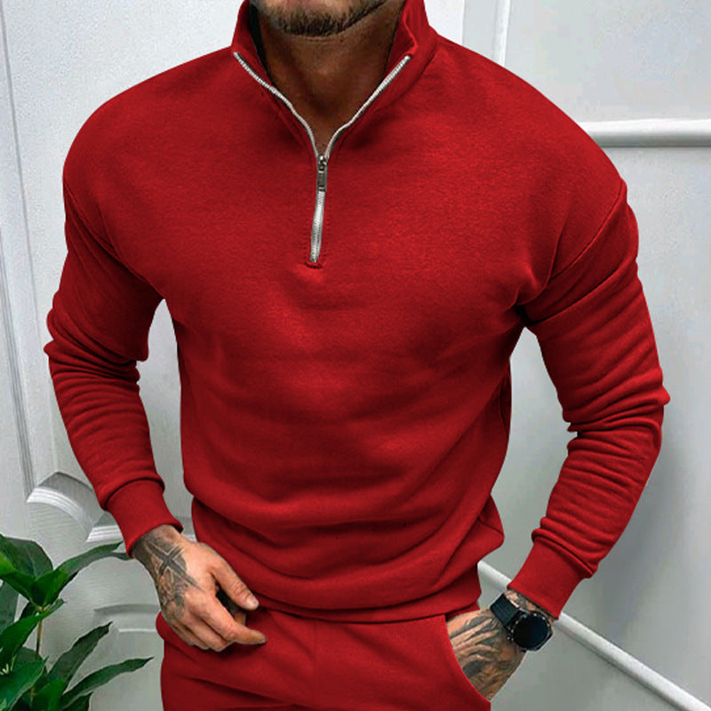 Adrián - Sudadera de hombre con cremallera