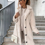Valeria – Abrigo de invierno de lana de cordero para mujer