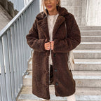 Valeria – Abrigo de invierno de lana de cordero para mujer