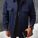 Fernando - Camisa de lana con botones