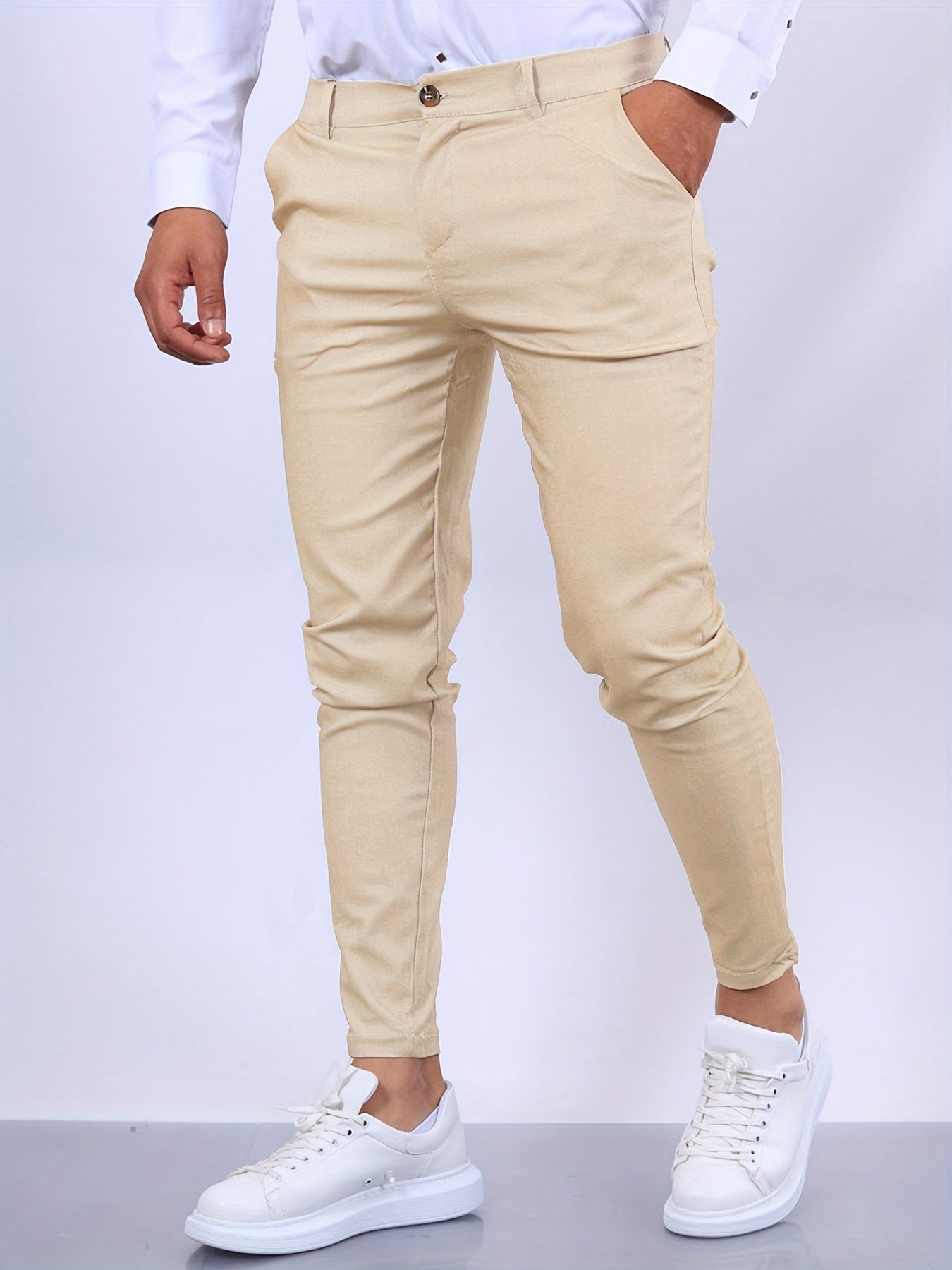 Adrià – Pantalones Slim Fit de Estilo Urbano para Hombre