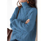 Roselyn - Jersey de cuello alto de lana
