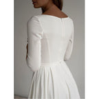 Chana - Elegante vestido de novia minimalista